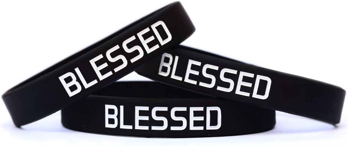SayitBands Three (3) Blessed Wristband Bracelets