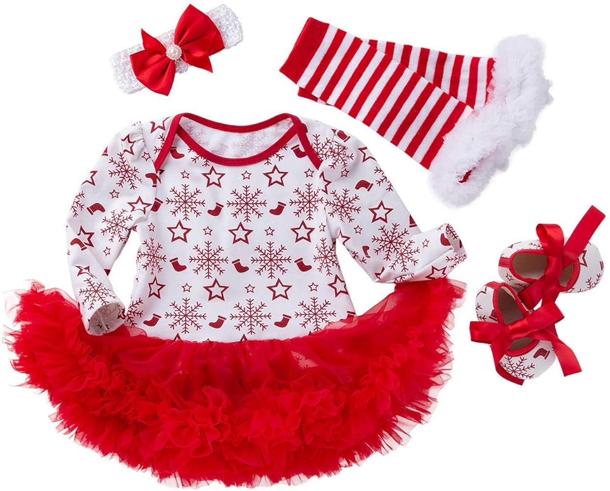 baby girl snowflake outfit