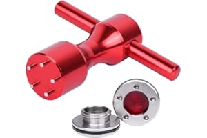 Gofotu Golf Head Weight 2pcs Weights(5g/10g/15g/20g/25g/30g/35g/40g) Wrench Tool Compatible with Scotty Cameron Fastback&Squareback Putter