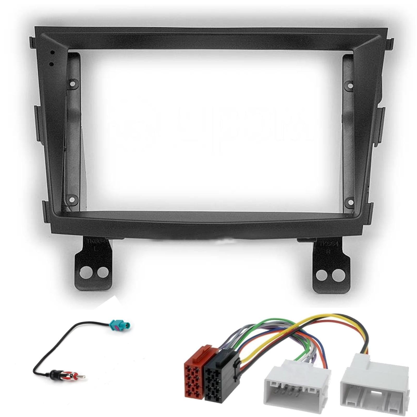 Sound-way - 9" inch Car Radio Stereo,in dash Front Panel Frame compatible with SSANG YONG Tivoli 2015-2018