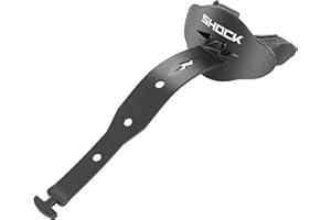 Shock Doctor Bolt Lipguard, Adult Mouth Guard Football with Strap. Mouthguard One Size Fits All