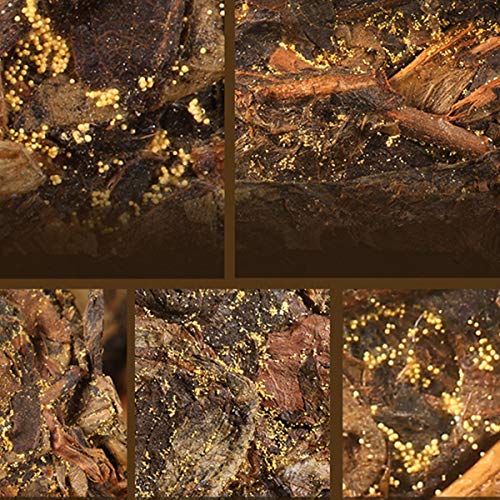 Chinesischer Kräutertee Golden Flower Fu Zhuan Tee Schwarzer Tee 750g Neuer Dufttee Gesundheitspflege Blumentee… – Bild 7