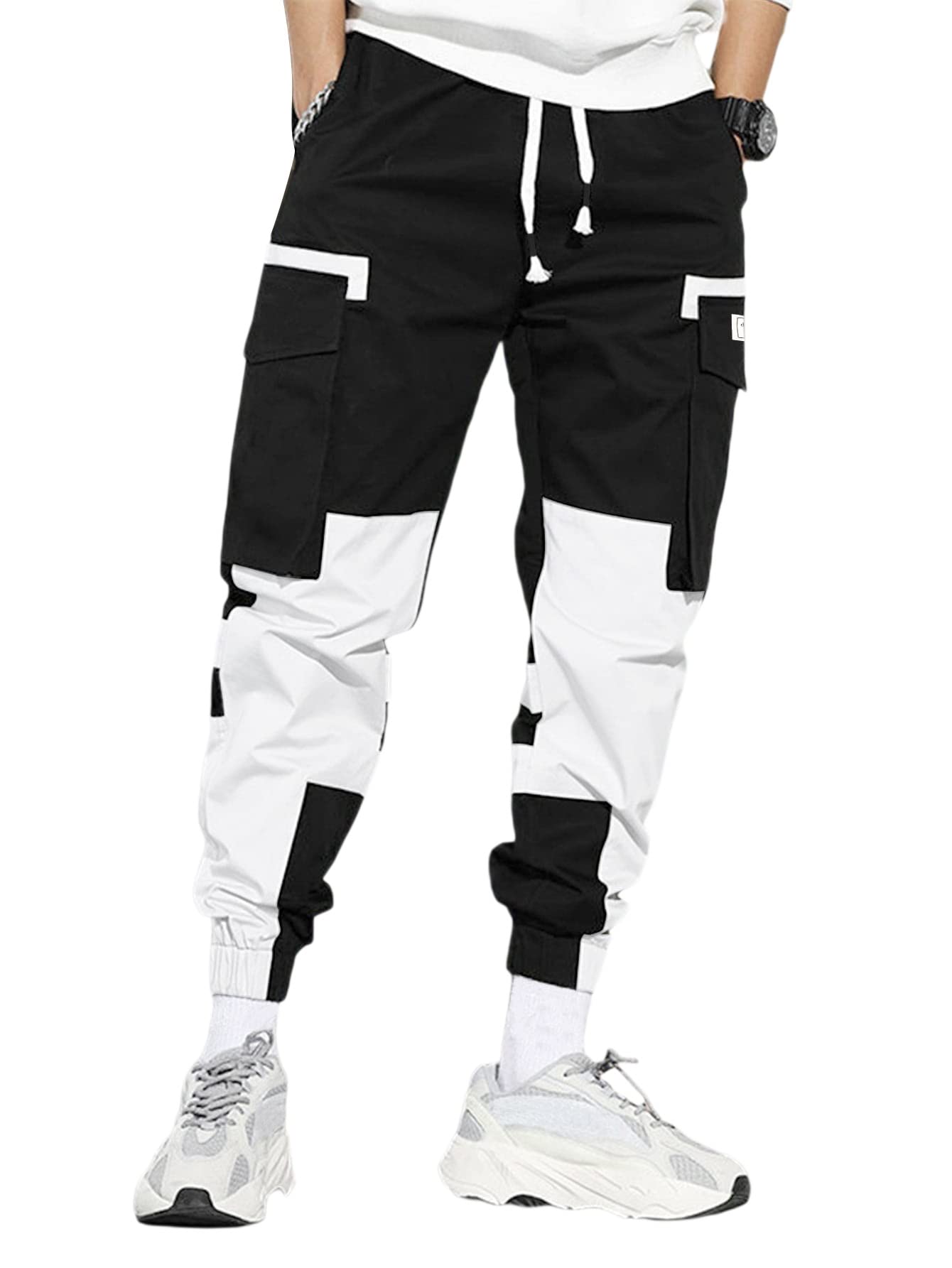 Colorblock Cargo Pant