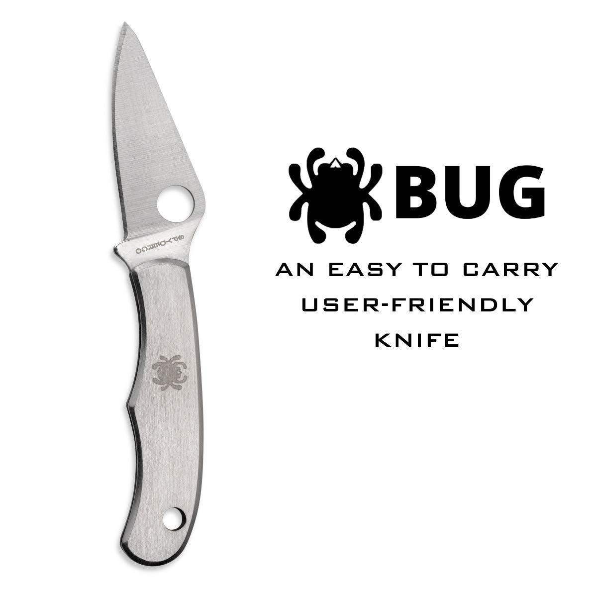 Spyderco C133P Bug Stainless Steel Slip Joint Micro Knife Buy Online