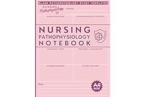 Nursing Pathophysiology Notebook: A4 Size Blank Disease Templates For Nurses & Healthcare Students to Learn the Fundamentals 