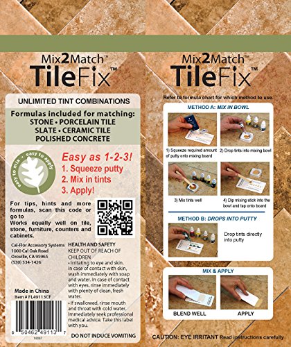 CalFlor FL49113CF TileFix, Mix2Match Tile & Stone Repair Kit - Thumbnail 2
