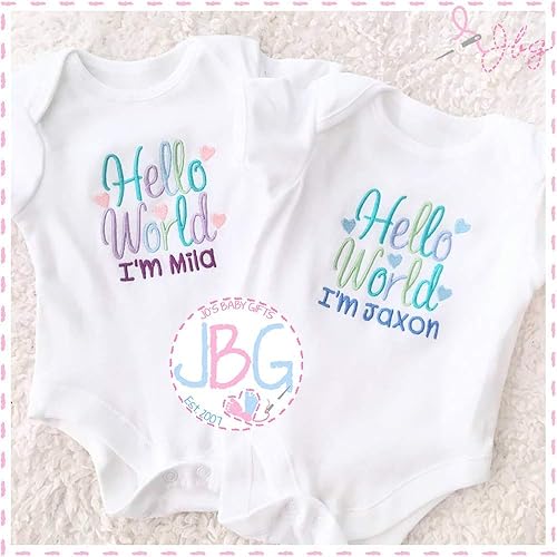 personalised baby bodysuits uk