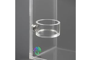 EctoTherm Jumping Spider Feeding Dish and Food Dish - Terrarium Decor, Magnetic Feeding Ledge - Essential Accessories for Pet Jumpers