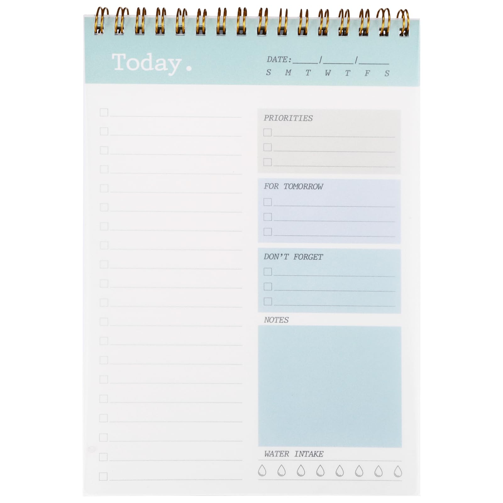 To-Do List Notepad, 15X22Cm Daily Planning Notepad Undated, Removable Productivity Planner Pad With Checklist, Suitable For Work School Home Personal Organization