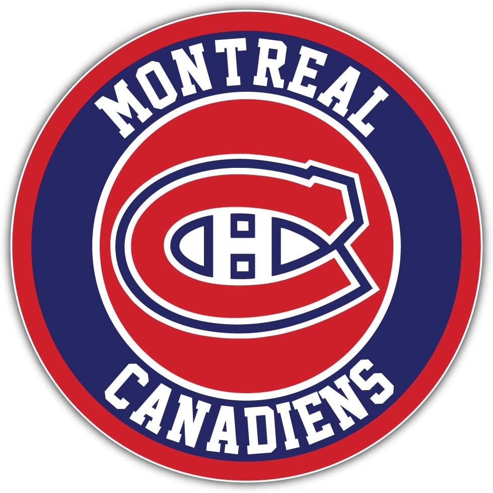 Montreal Logo Sport Car Bumper Sticker Decal 5 X 5 hotprint Canadiens