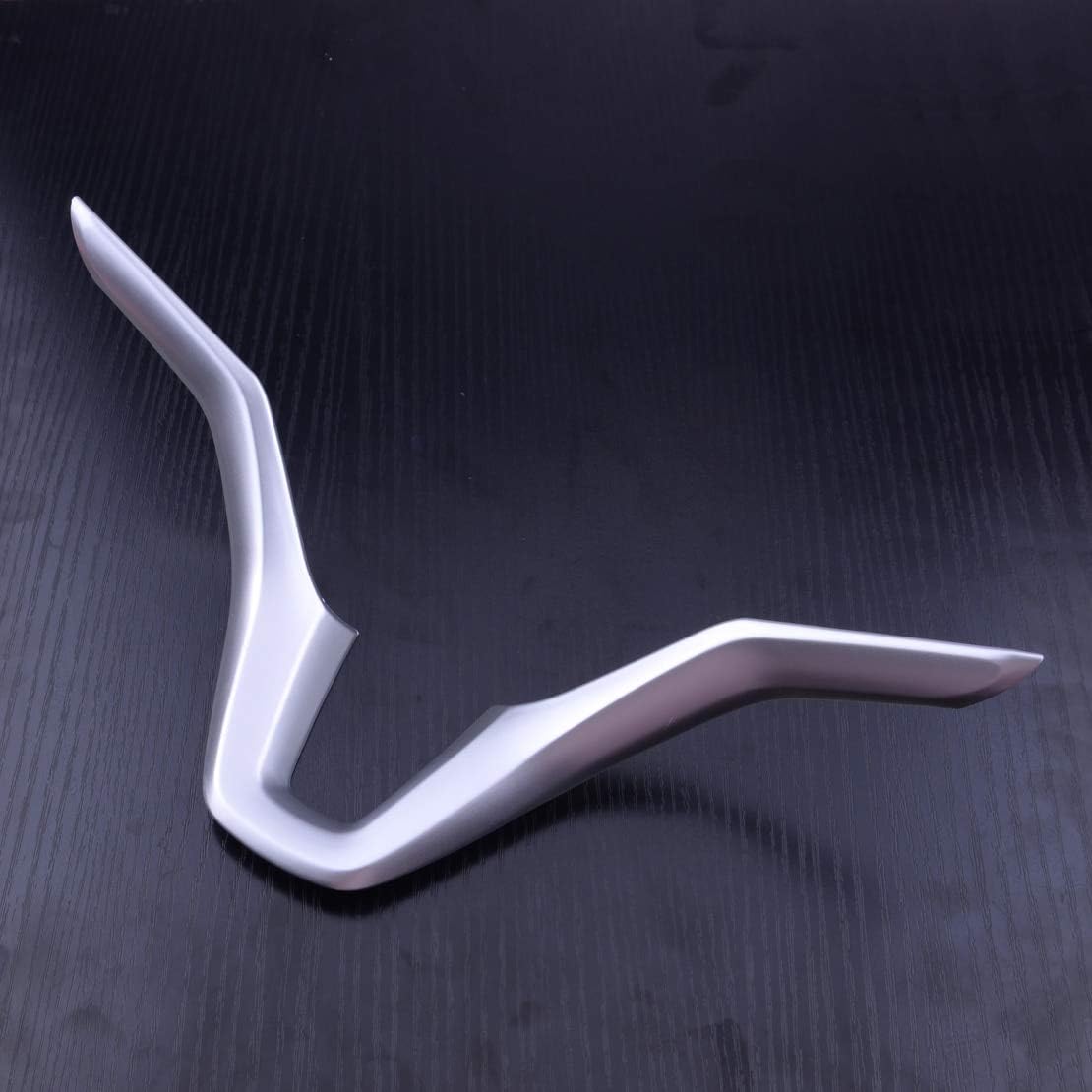 NHULOAN- Car Auto Chrome Plated Abs Sliver Interior Steering Wheel Cover Trim Fit For Honda Vezel Hr-V 2014 2015 2016 2017 2018