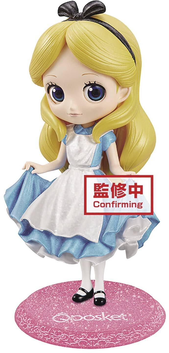 Banpresto - Disney Figurine - Alice Q Posket Glitter Line 14 cm - 4983164164138
