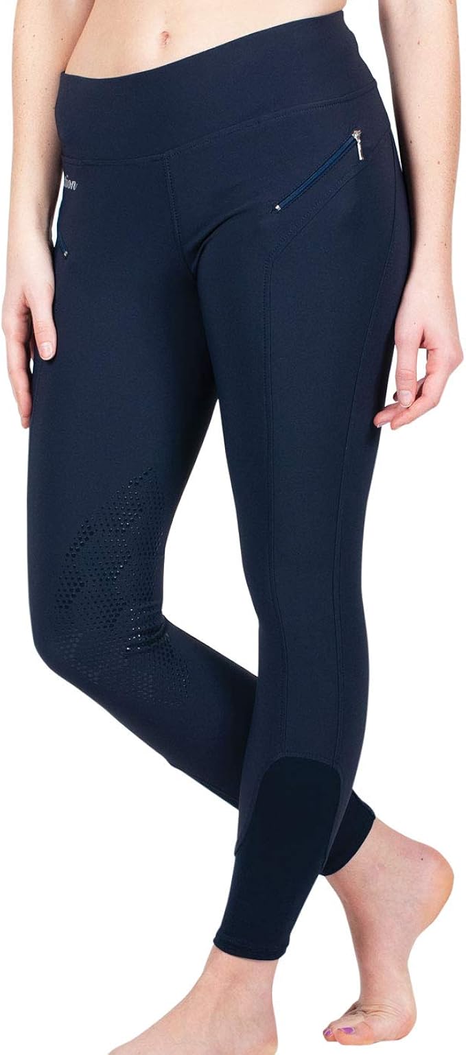 Amazon.com: ELATION Horse Riding Tights Women Comfort FitâHigh Waisted Ladies Stretch Tights 