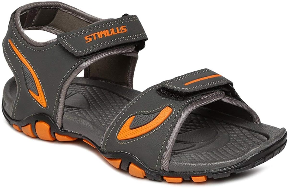 Paragon Sandal 9101 Grey ORNG Sandals