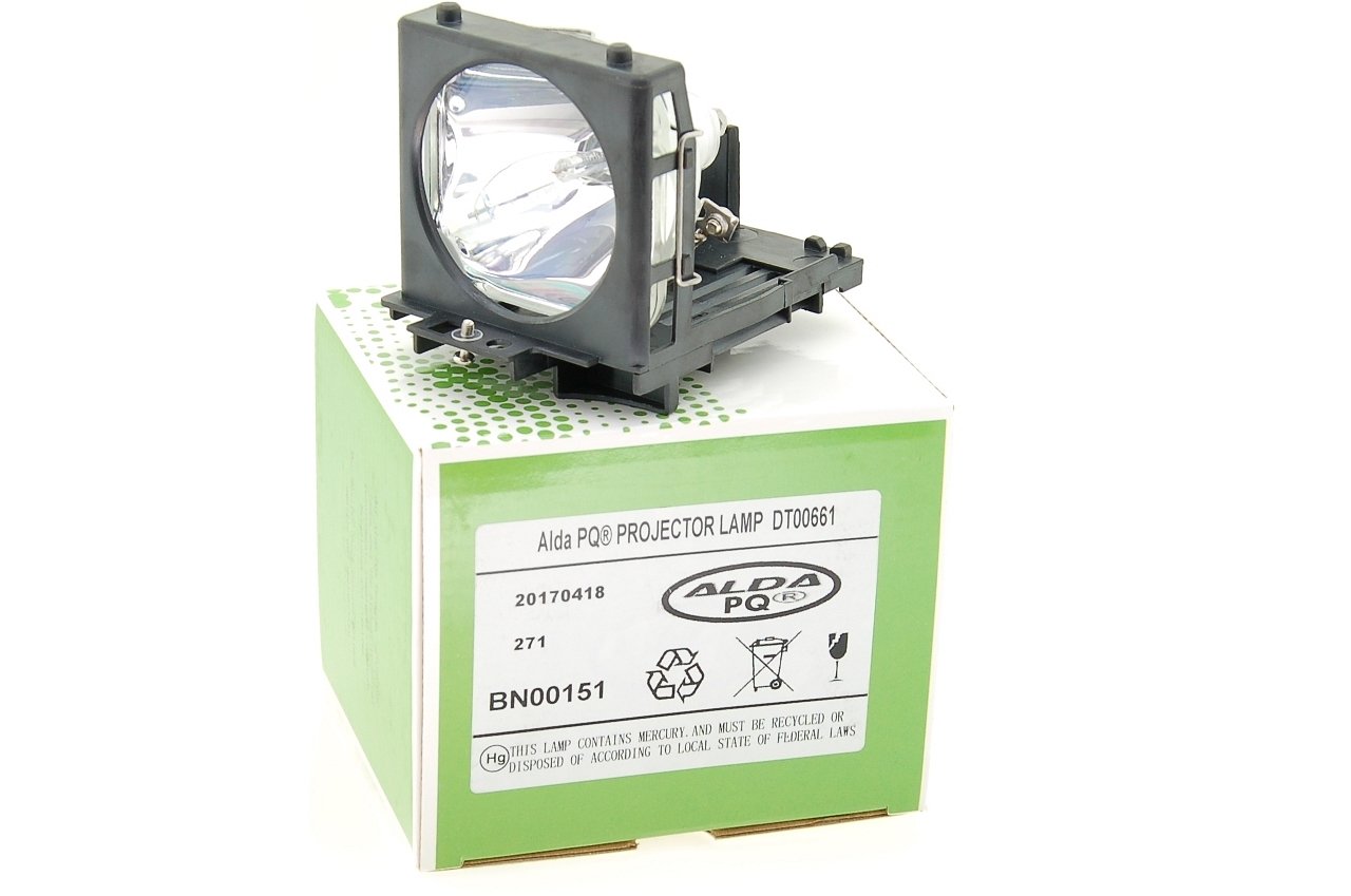 Alda PQ Premium, Projector Lamp compatible with HITACHI PJ-TX100, PJ-TX100W, PJ-TX200, PJ-TX300E, PJ-TX300W, DT00661, DT00665 Projectors, Lamp with Housing