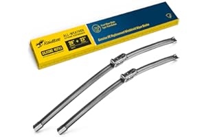 RAIDBEE Silicone Wiper Blades,26" & 23" Windshield Wiper Replacement for Benz GL-Class 2013-2016 GL450 GL350 GL550 ML-Class 2012-2015 ML350 ML550 ML63 GLE-Class 2016-2017 Waterproof Wiper Blades Top Lock