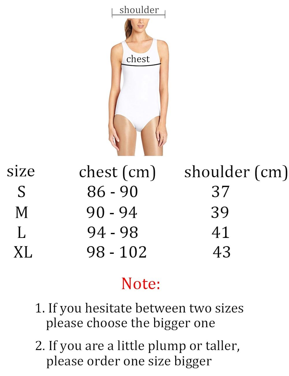 White ベーシックなスクープネックのボディスーツ 女性用 S White B071z8hssj 伸縮性あるレオタード Sweetylove Tank S シームレス Tank ダンス用品 素晴らしい品質