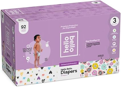 size 3 hello bello diapers
