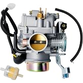 Zreneyfex Carburetor Replacement for Linhai Talon Bighorn 260cc 300cc ATV UTV Off Road Carb with W/Air Filter