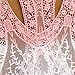 Zeagoo Gradient Lace Crochet Hollow Bikini Cover Up Tank Tops Blouses Knitwear
