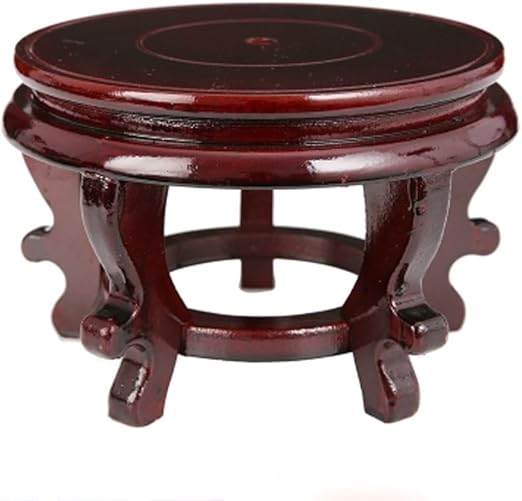 Chinese Display Stands HandCrafted Rosewood Oriental Vase Stand