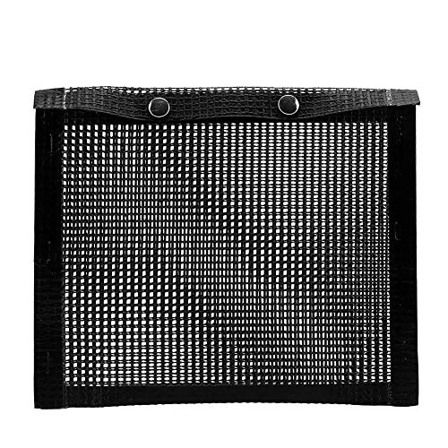 BBQ Grill Mesh Bag Non-Stick Heat-Resistant Grill Mat for Outdoor Barbecue Grilling Grids Bake Mats Picnic Tool (22 * 27cm)