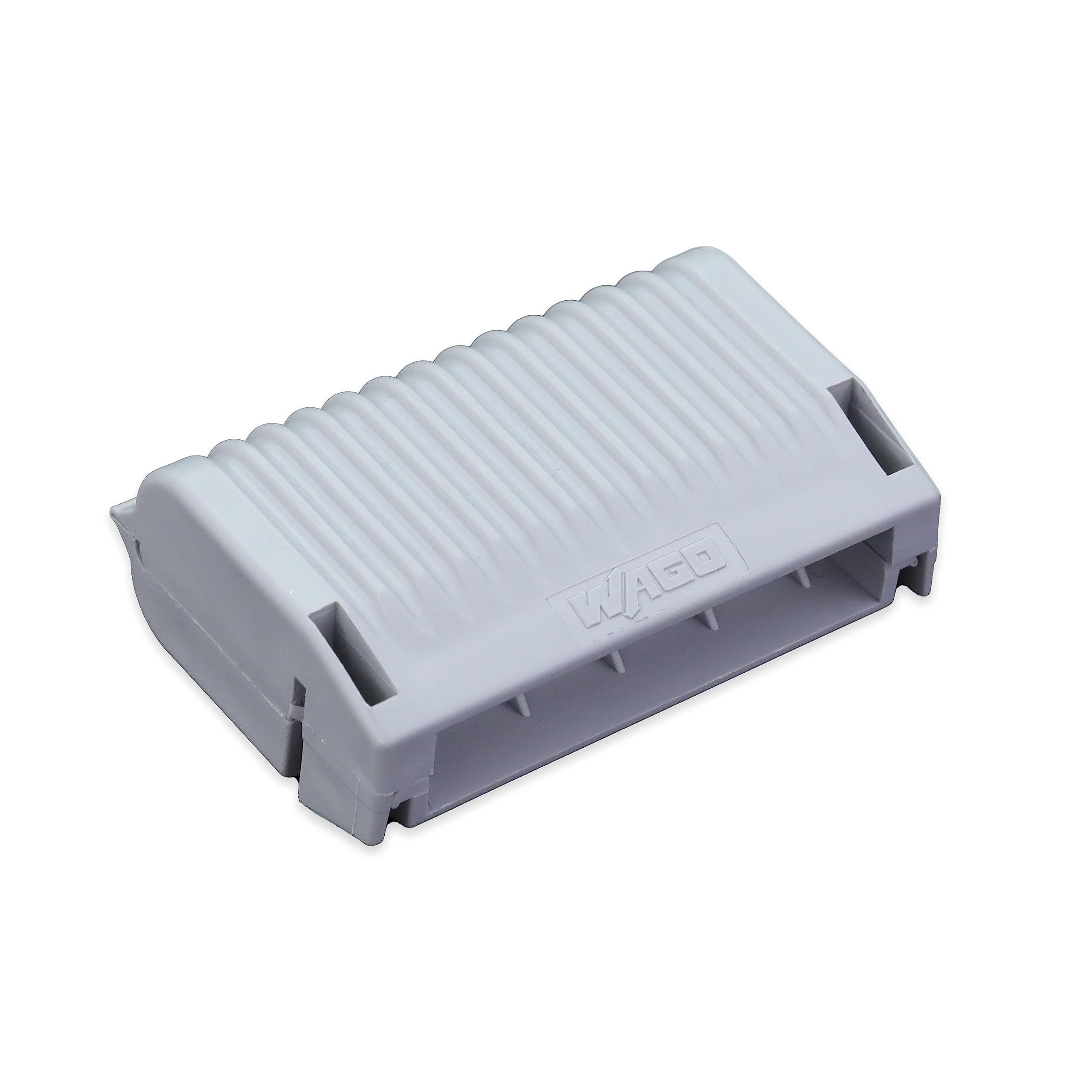 Wago Gelbox, Moisture Protection for Connecting Terminals, Compatible with the 221 and 2273 Series, Without Splicing Connectors, 207-1333, Size 3, Gray, 3-Piece