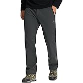 Pioneer Camp Men's Snow Ski Pants Fleece Lined Winter Warm Softshell Pant Water Resistant Insulated Snowboard Outdoor Hiking