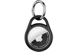 Citymore for AirTag Holder with Keychain,Case for Apple AirTag 1st & 2nd Generation, Waterproof TPU Shell Protective Case wit