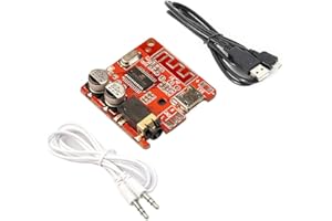 Red DIY Bluetooth Audio Receiver Board Bluetooth 4.0 4.1 4.2 5.0 Mp3 Lossless Decoder Board Wireless Stereo Music Module 3.7-