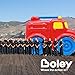 Boley Big Fire Truck Toy for Toddlers - Educational baby fire truck toy with interactive ladder capabilities perfect for baby sensory development and pretend play