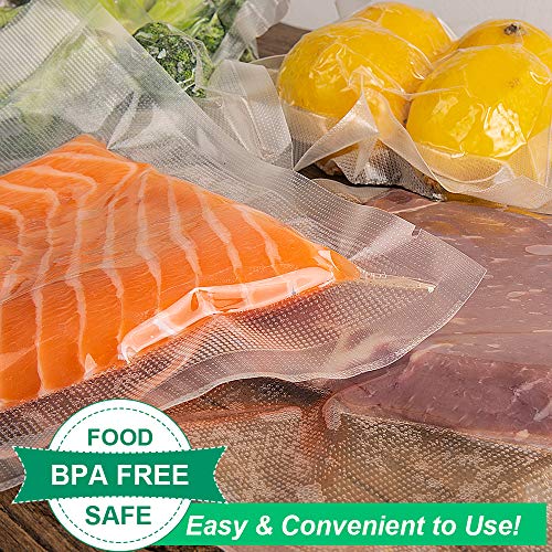 Atsamfr Vakuumierer Lebensmittelbeutel mit BPA-frei, robust, ideal für Vakuum-Aufbewahrung oder Sous-Vide-Kochen (100… – Bild 7