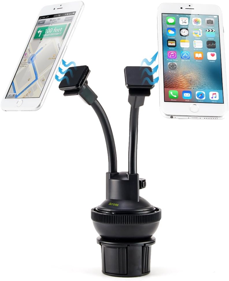 Dual Smartphone 3in1 Mount iKross Detachable Car