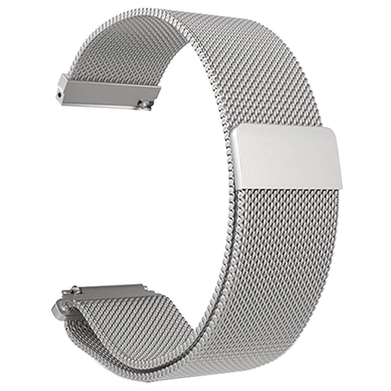 BHYDRY Edelstahlarmband Uhrenarmband für Xiaomi Amazfit Bip Youth Watch