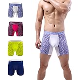 YuKaiChen Men's Pouch Underwear Performance No Ride Up Boxer Briefs