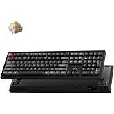 Keychron V6 Ultra 8K Wireless Mechanical Keyboard, 8000Hz Polling Rate Tri-Mode (2.4G/BT/Wired) Full Size Gaming &amp; Office Keyboard, Hot-swappable Banana Switches, ZMK/Web Launcher, for Mac/Win/Linux
