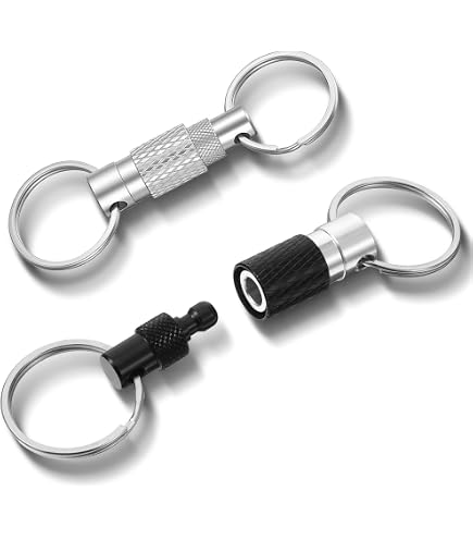 Quick Release Key Ring 360 Rotatable Keychain With Bottle Opener ...