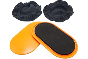 Sliders for Working Out - Oval Shape Fitness Gliders Sliding Discs,Exercise Sliders,for Men Women Gym Home Indoor Floor Bedro
