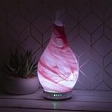 The Leonardo Collection Pink Marble Humidifier Diffuser Colour Changing LED view 2