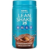 GNC Total Lean Shake 25, Chocolate Peanut Butter, 16 Servings | High-Protein Meal Replacement Shake with Essential Vitamins and Minerals, Supports Weight Management and a Healthy Metabolism