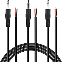 3.5mm Stereo To Dual Mono Cable 2 Pack 6inch 1/8 TRS Male To 2 TS Mono Female Adapter Gold-Plated Connector Audio Y Splitter Cord For Headphone Speaker