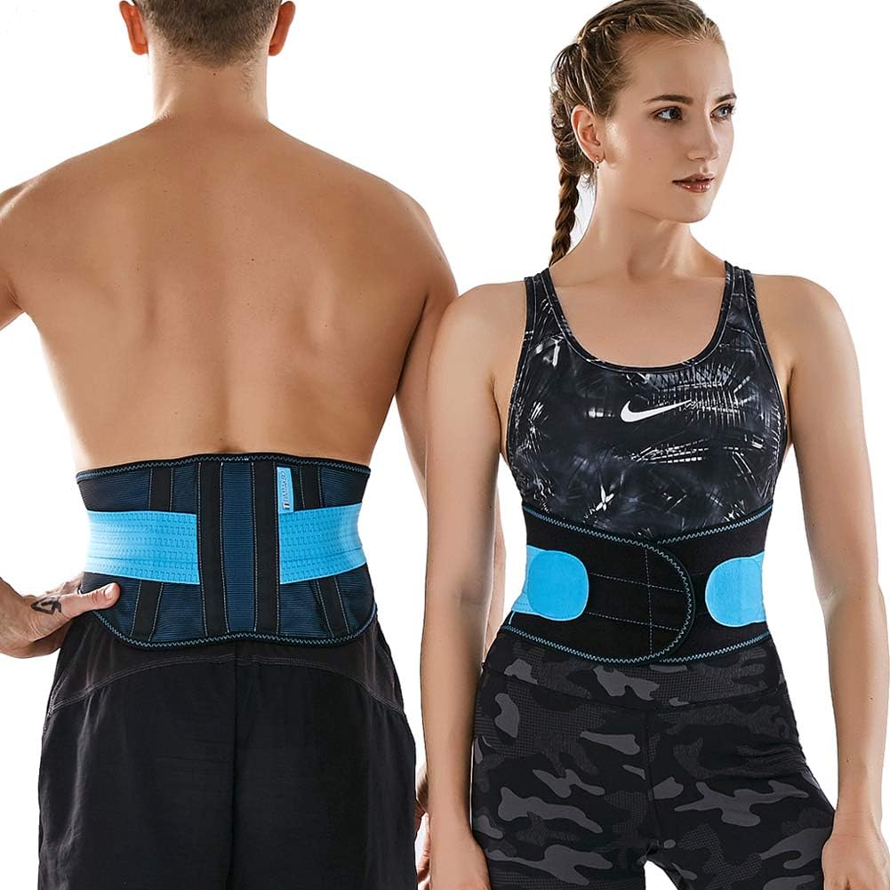 Lower Back Brace Blue