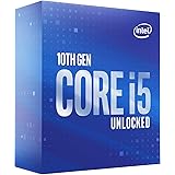 Intel Core i5-10600K Desktop Processor 6 Cores up to 4.8 GHz Unlocked LGA1200 (Intel 400 Series Chipset) 125W