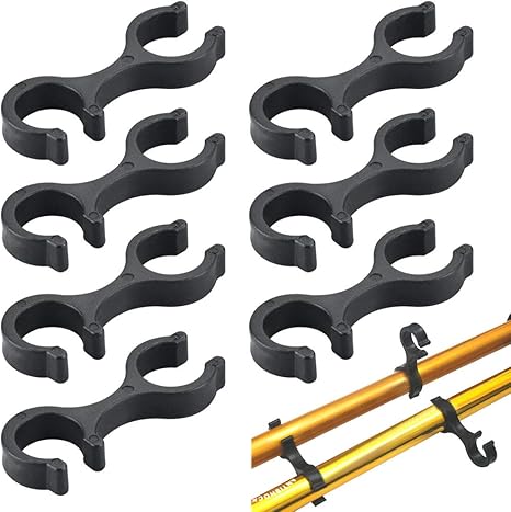 walking pole clips