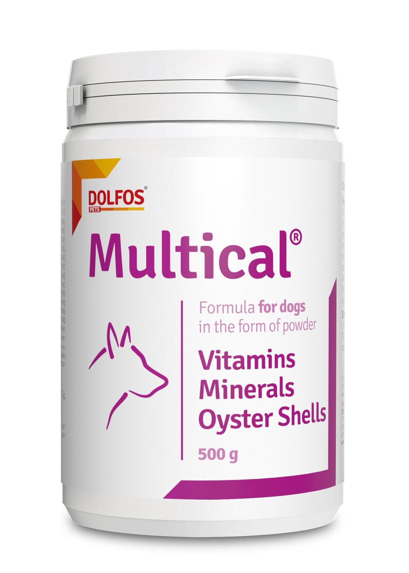 Multical 500g powder Vitamins Minerals Calcium And Phosphorus From Oyster Shell For Dogs