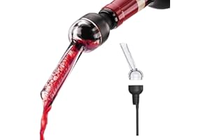 KITCHENDAO Detachable Wine Aerator Pourer - BPA Free Tritan Premium Wine Air Aerator Decanter Spout Dispenser - No Drip or Sp