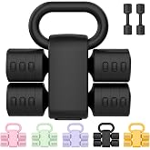 RINREA Adjustable Dumbbell Set, Hand Weight Dumbbells with Kettlebell Shell | ABS, Weight Adjustable, Quick Lock, Kettlebell &amp; Dumbbell in 1 Set, Compact, Space-saving, Women, Home Gym, Office, Traveling