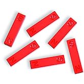 hand2mind Red Ceramic Bar Magnets, 1.5 Inch (Pack of 6) | Alnico Magnet, Science Teacher Must Haves, Elementary and Middle School Science Experiments