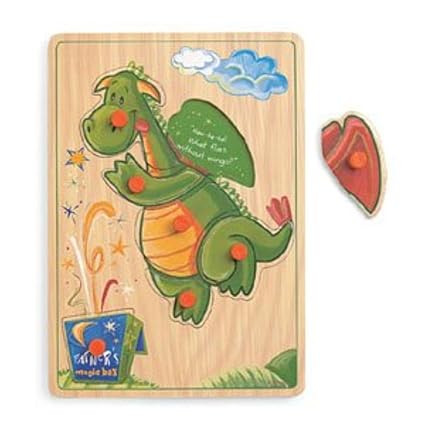 Gund Kids Scales N Tails Fafner Dragon Puzzle