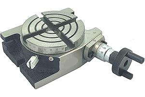 Buyohlic Horizontal Vertical 3" Inch 80mm Rotary Milling Tables (3" Inch II 80 mm Regular)